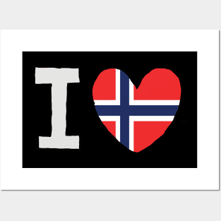 I Love Norway Posters and Art